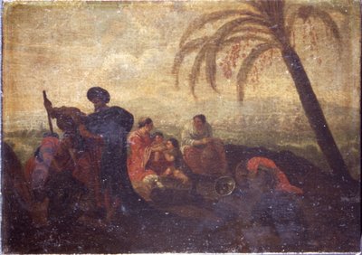 Accampamento di zingari da Unbekannt Unbekannt